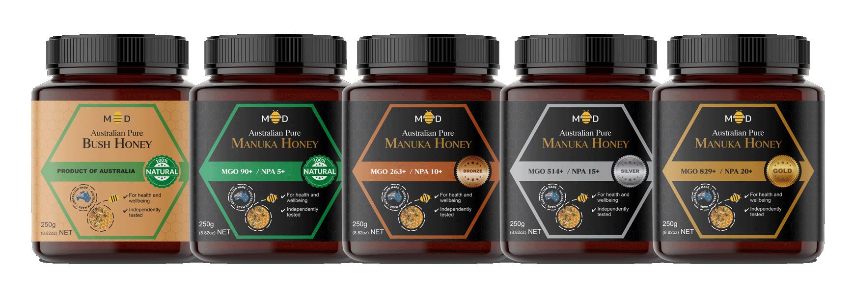 MD-Honey-Jar-Label-Design